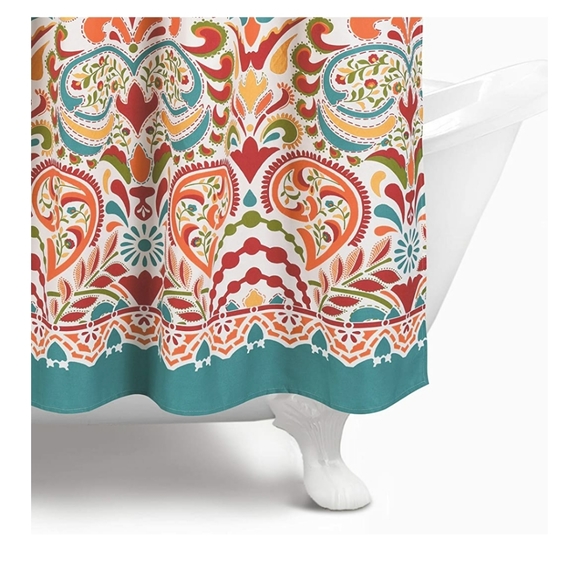 🆕️ Boho Paisley Damask Print Design 72” x 72” - Picture 5 of 6